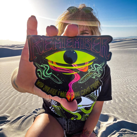 REMEMBER WHO YOU ARE STICKER