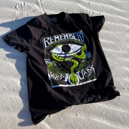 REMEMBER WHO YOU ARE T-SHIRT | GLOW IN THE DARK | LIMITED EDITION