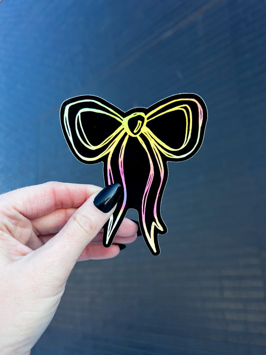 TOY Bow Sticker
