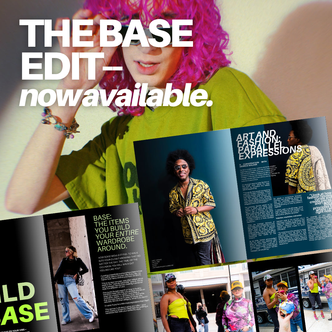 BASE EDIT | LUSTERLING'S CLOSET FASHION MAGAZINE