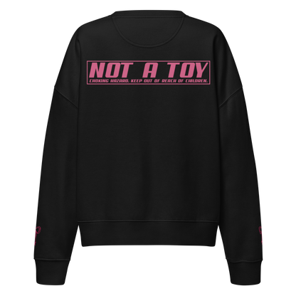 TOY Special Edition Cropped Bow Sweatshirt
