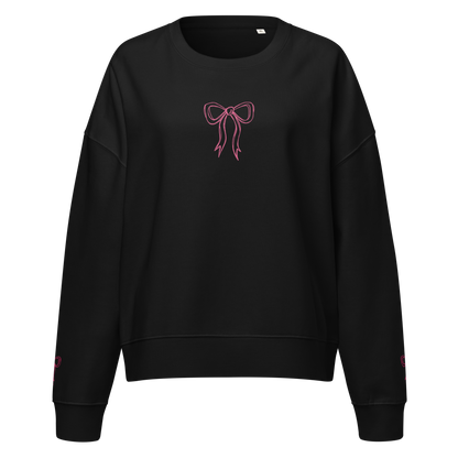 TOY Special Edition Cropped Bow Sweatshirt
