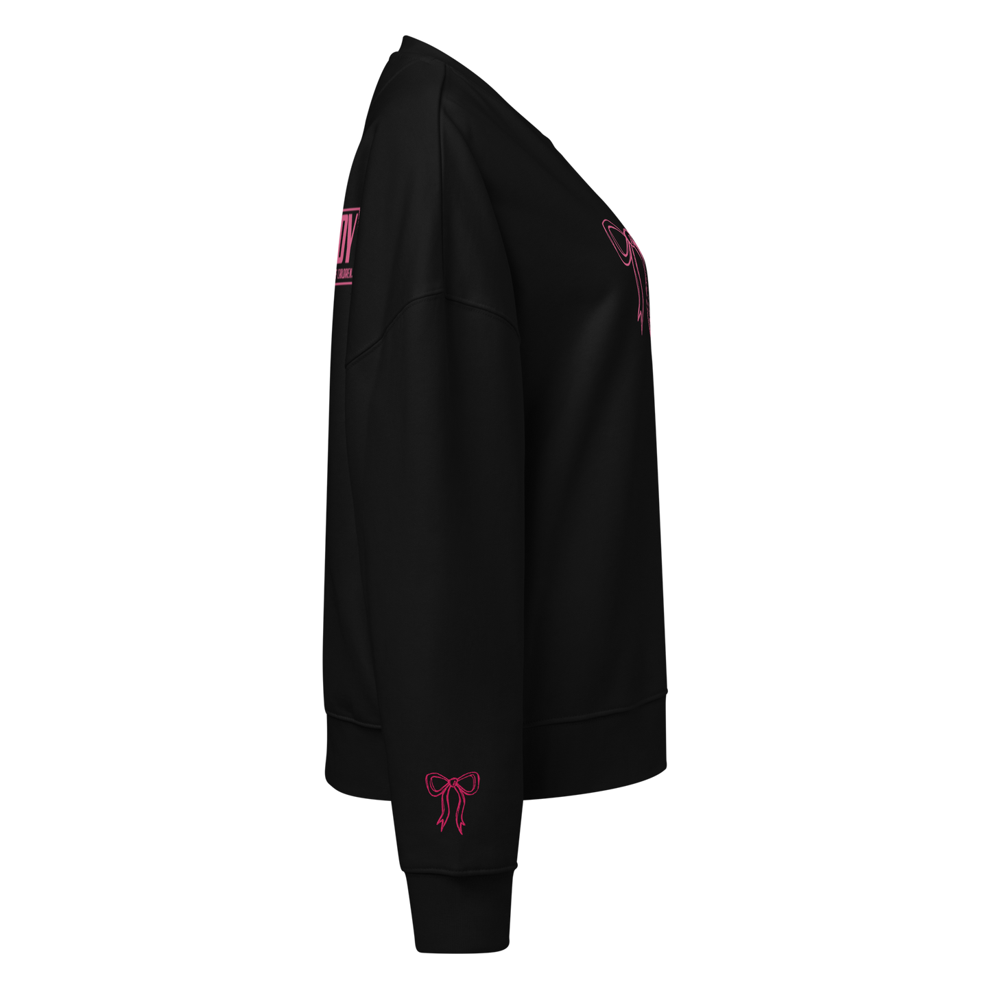 TOY Special Edition Cropped Bow Sweatshirt